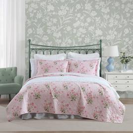 Laura Ashley Veronicas Bouquet Cotton Quilt Set