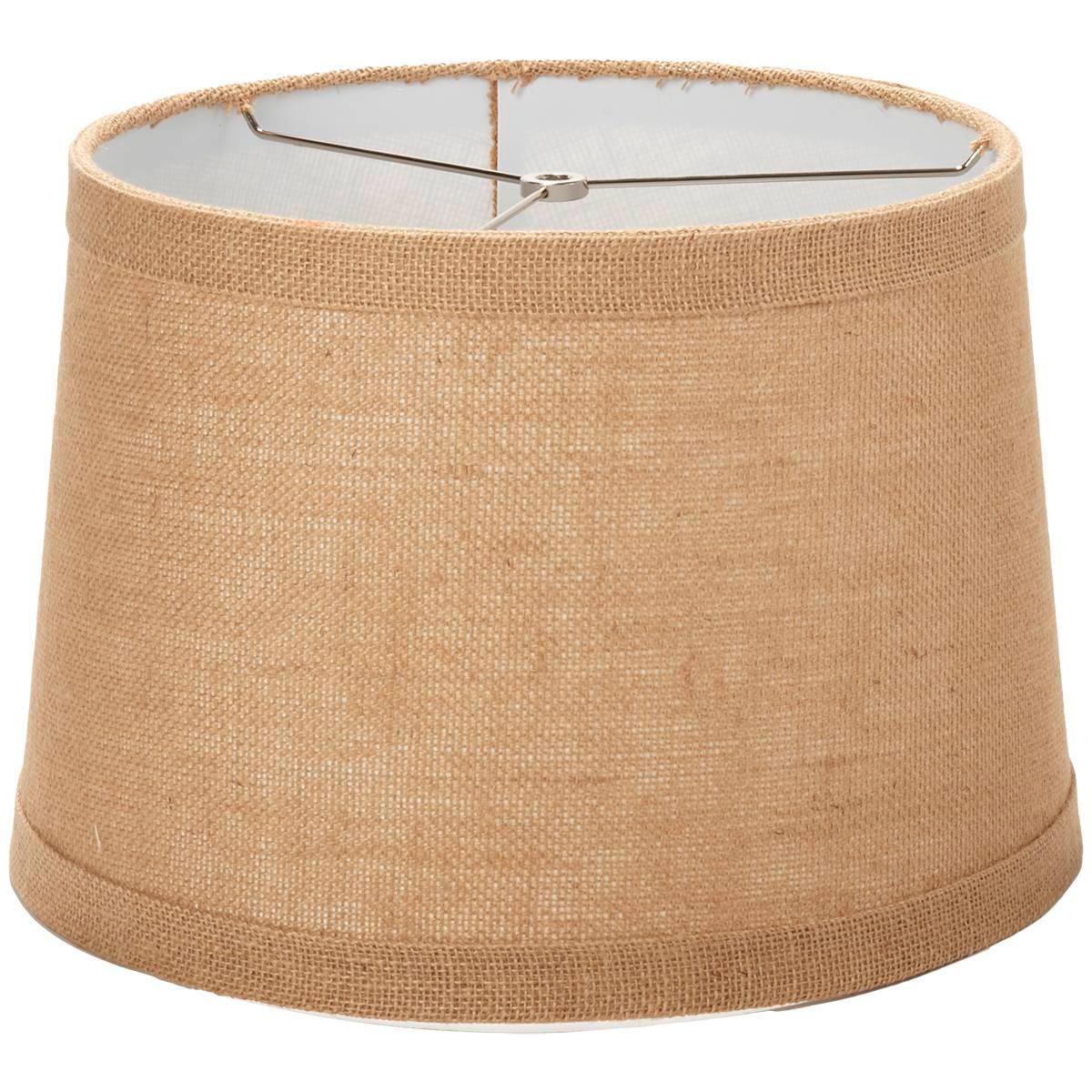 Fangio Lighting Burlap Hardback 16in. Drum Shade