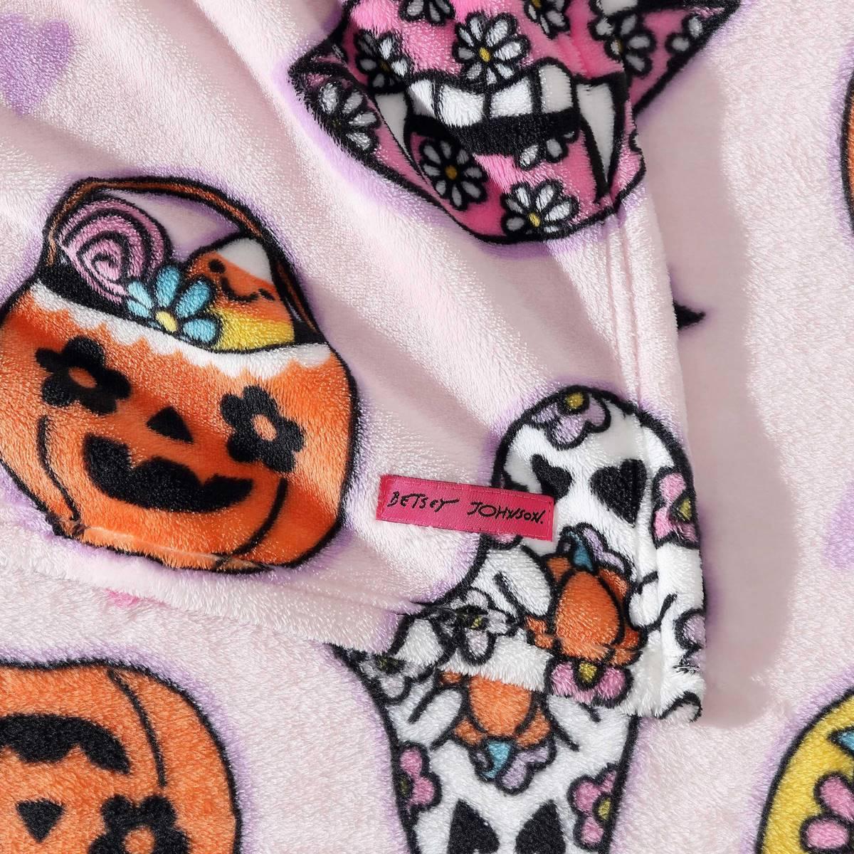 Betsey Johnson Retro Halloween Throw