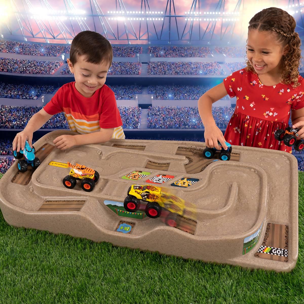 Simplay3 Carry & Go Toy Car and Train Track Table