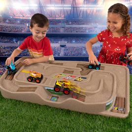 Simplay3 Carry & Go Toy Car and Train Track Table