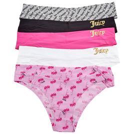 Womens Juicy Couture 5pk Laser Bikini Panties JC92135PKDQ