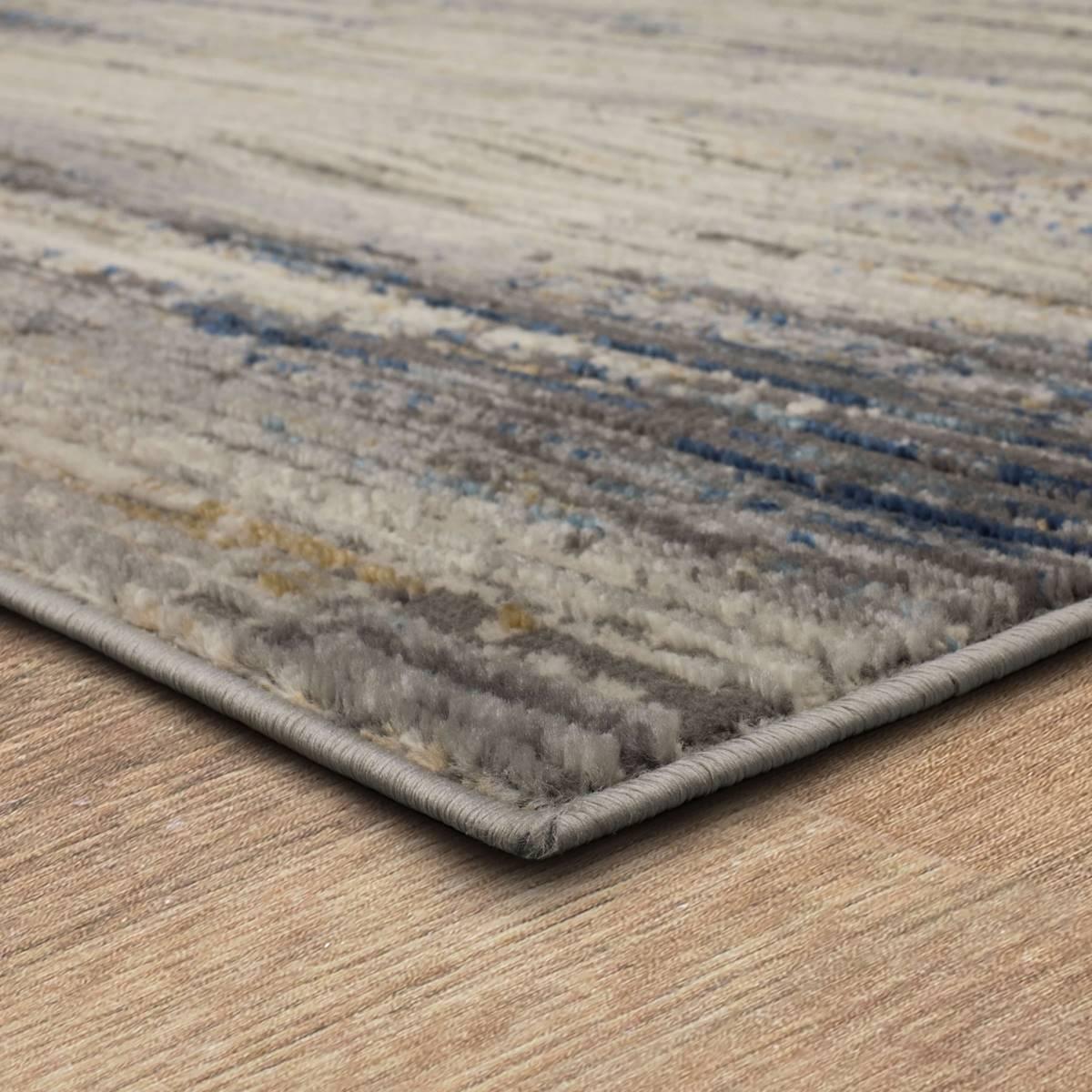 Mohawk Home Furie Stripe Light Grey Large Area Rug