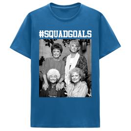 Young Mens Golden Girls Squad Goals Graphic Tee