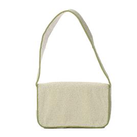 SOL and MER Beaded Mixed Veggies Baguette Shoulder Bag