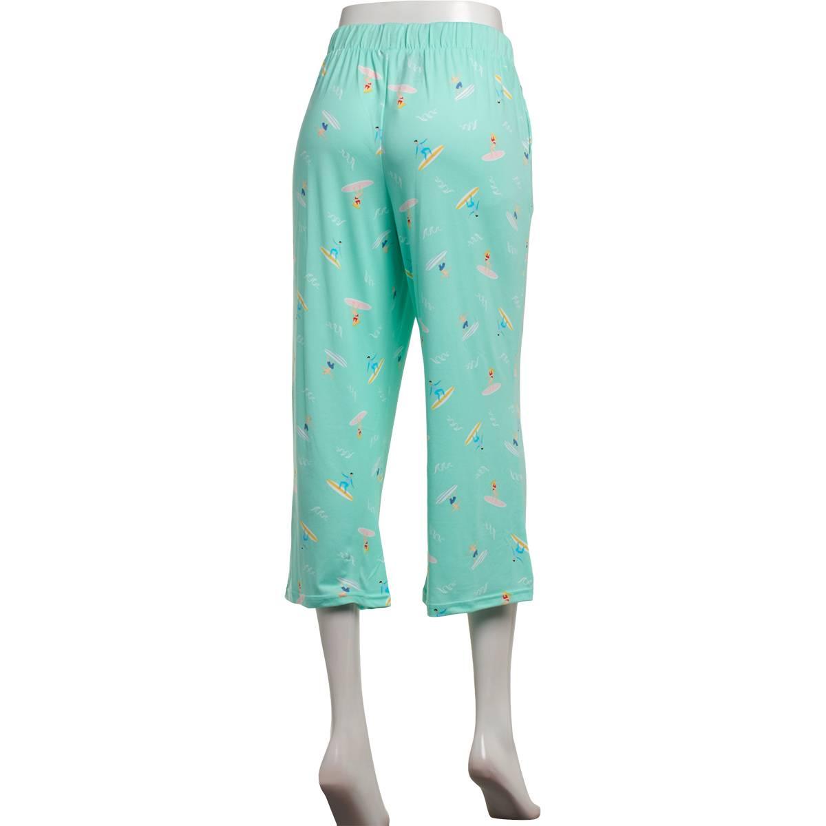 Womens MUK LUKS® Surfs Up Capri Pajama Pants