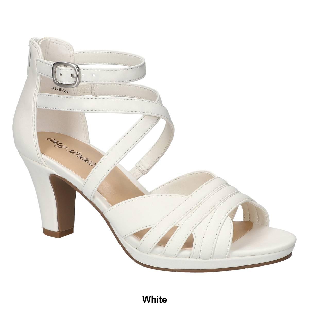 Womens Easy Street Crissa Platform Dress Sandals