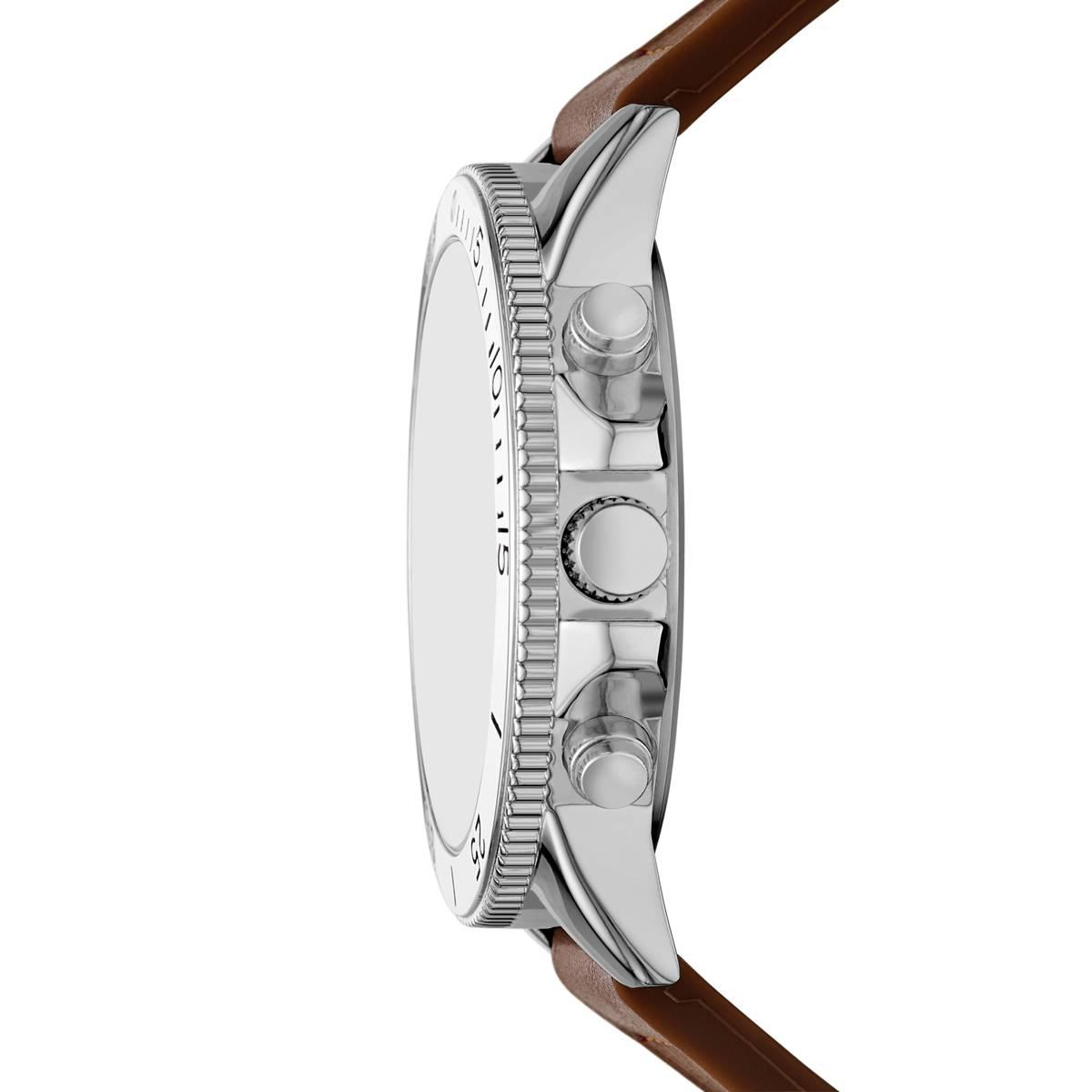 Mens Folio Purple Sunray Dial Watch & Bracelet Set - FMDFL6088