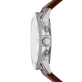 Mens Folio Purple Sunray Dial Watch & Bracelet Set - FMDFL6088