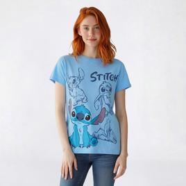 Juniors Freeze Stitch Poses Girlfriend Tee