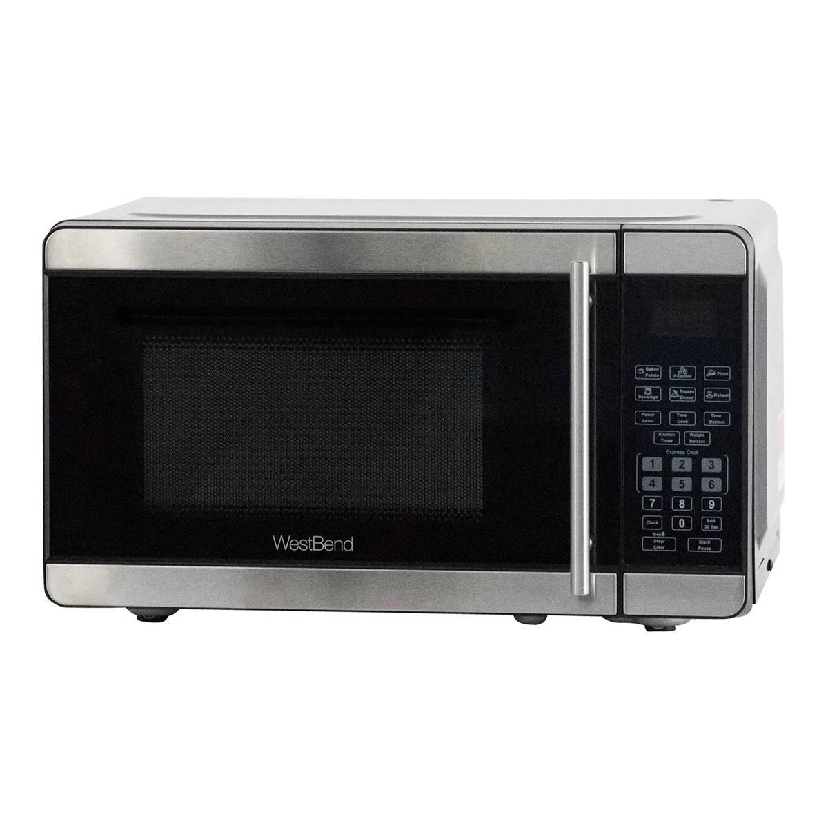 West Bend 0.9 cu. ft. Microwave - Stainless Steel