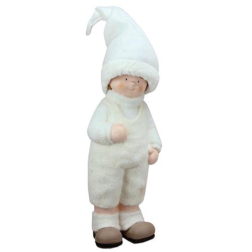 Northlight Winter Boy with Tall Hat Christmas Figure