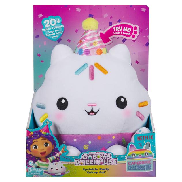 Gabby's Dollhouse Sprinkle Party Cakey Cat