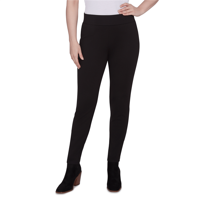 Womens Ruby Rd. Key Items Pull On Ponte Leggings