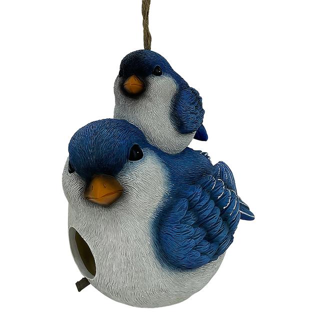Mom & Baby Bird Birdhouse