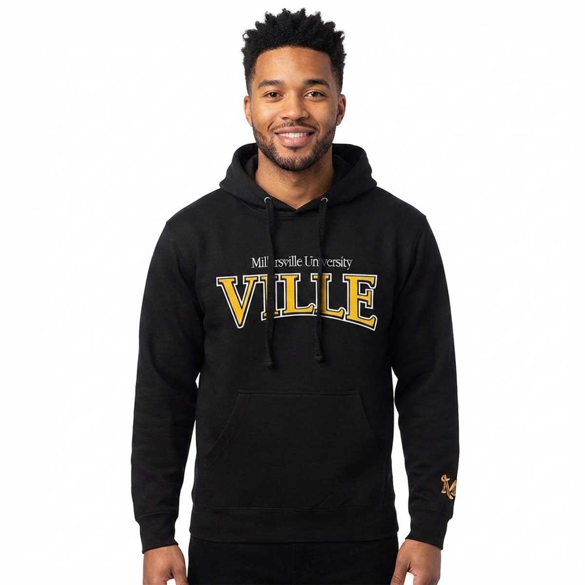 Mens Millersville University Mascot One Hoodie