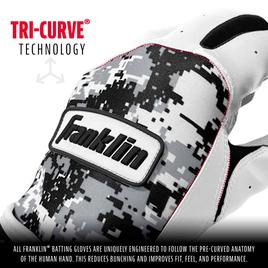 Franklin® Youth Digitek MLB Gloves - Grey/White