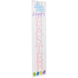 Northlight Seasonal Happy Easter Wooden Porch Sign