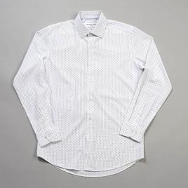 Mens Christian Aujard Fitted Dress Shirt - Black/White