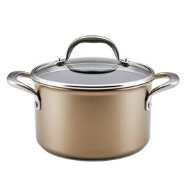 Anolon(R) Ascend Hard Anodized Nonstick Saucepot with Lid - 4-Quart