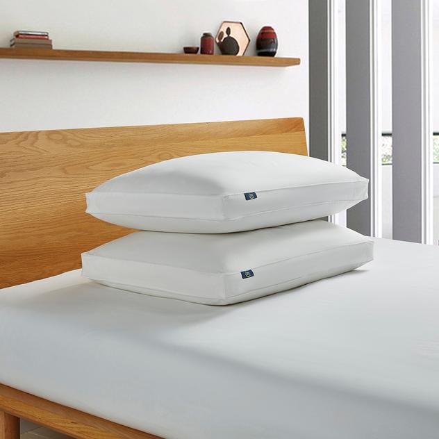 Serta® 233 TC Goose Feather Down Fiber Side Sleeper Pillows