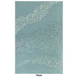 Liora Manne™ Carmel School Of Fish Indoor/Outdoor Area Rug