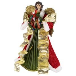 Northlight Seasonal 18in. Angel w/Wreath Christmas Tree Topper