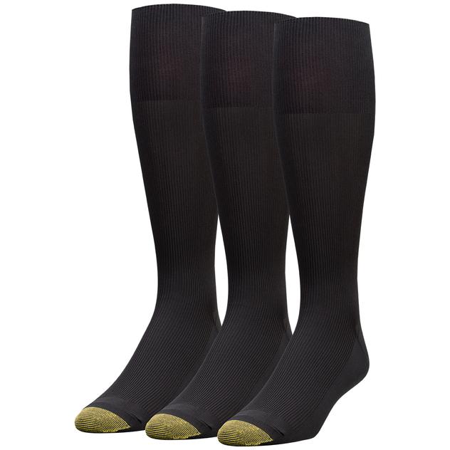 Mens Gold Toe® 3pk. Metropolitan Nylon Over the Calf Socks