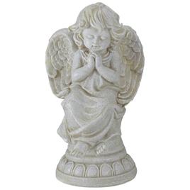 Northlight Seasonal 9in. Praying Angel on Pedestal Garden Statue