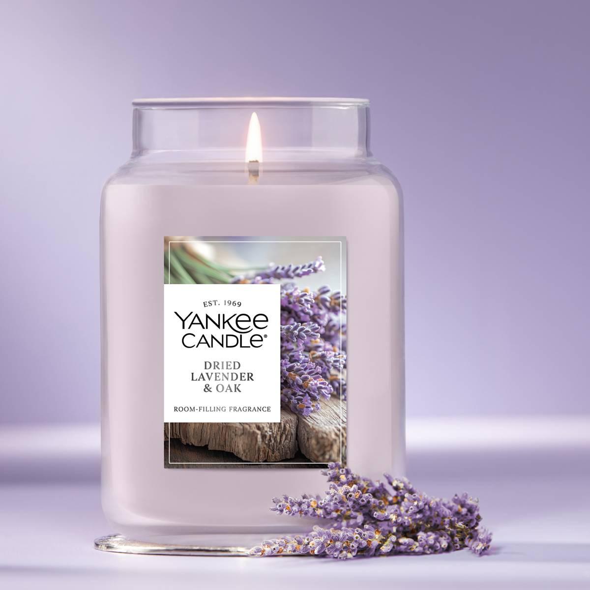 Yankee Candle(R) 22oz. Dried Lavender Oak Jar Candle