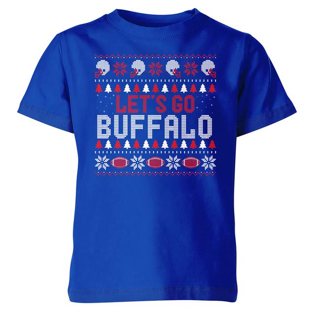 Boys (8-20) Tailgate Let's Go Buffalo Football Ugly Christmas Tee