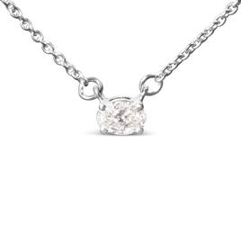 Haus of Brilliance 1/4ctw. Lab Grown Diamond East West Pendant