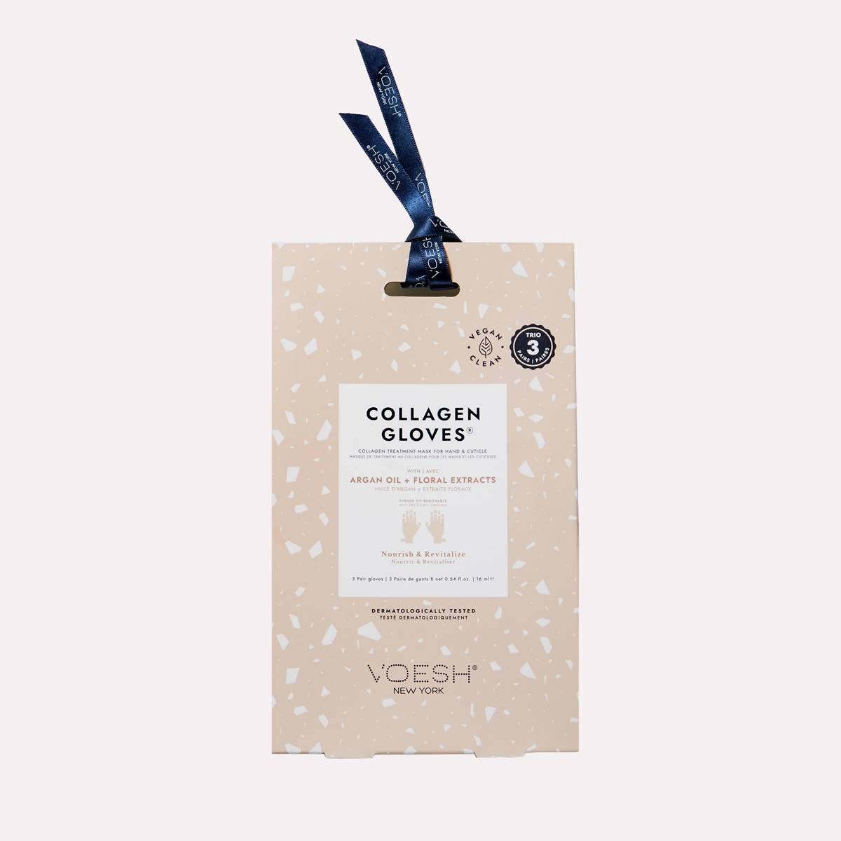 Voesh Collagen Gloves With Argan Oil Manicure Trio