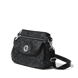 Baggallini Calais Crossbody - Midnight Blossom