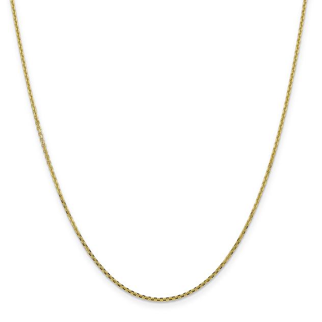 Gold Classics™10kt. 1.45mm 16in. Diamond Cut Cable Necklace