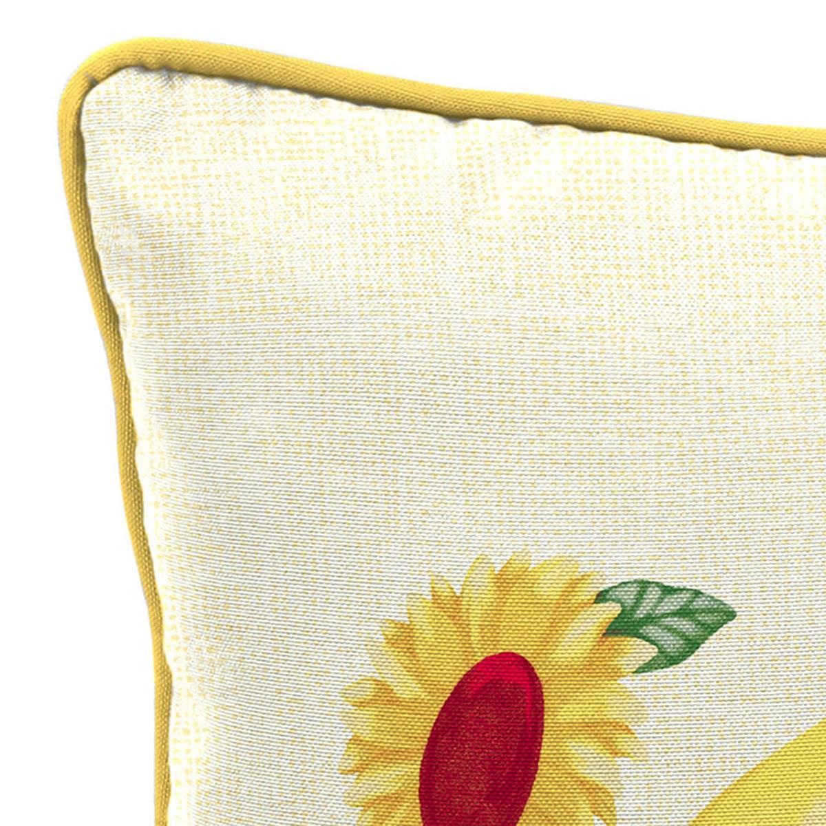 Jordan Manufacturing Gnome Daisies Outdoor Throw Pillow