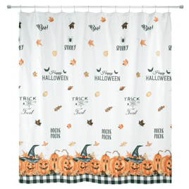 Avanti Pumpkin Patch Halloween Shower Curtain
