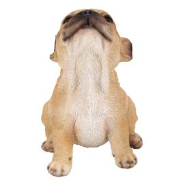 Hi-Line Gift Howling French Bulldog Puppy Garden Statue