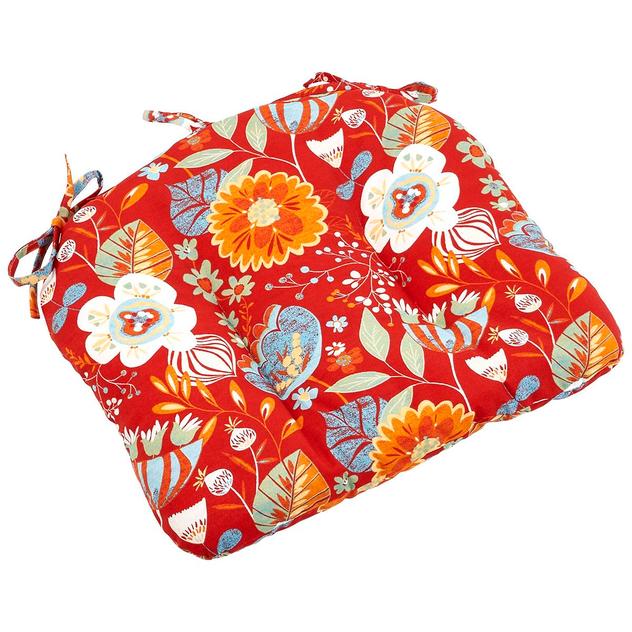 Jordan Manufacturing Floral Knife Edge Universal Seat Cushion
