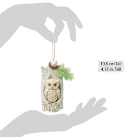 Jim Shore Woodland Glen Owl in Tree Ornament