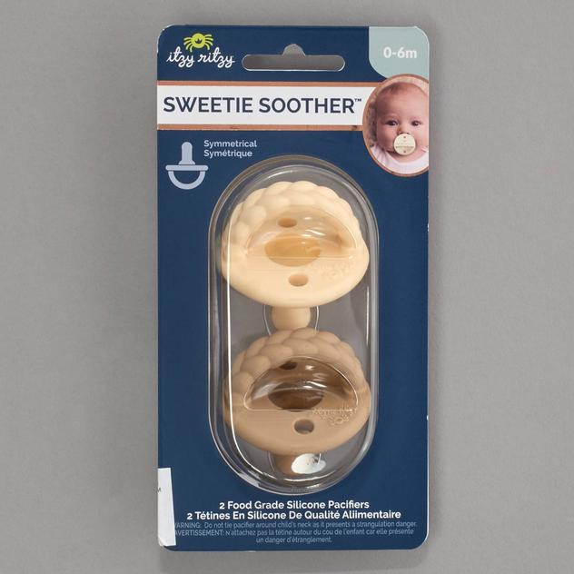 Baby Unisex Itzy Ritzy Sweetie Soother™ 2pk. Braided Pacifier
