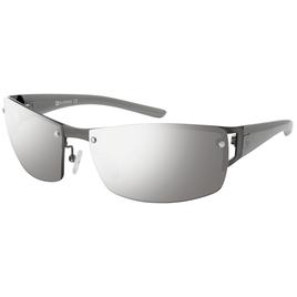 Mens SOUTHPOLE(R) Rimless Vented Rectangle Sunglasses