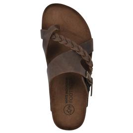 Womens White Mountain Handpick Footbed Sandals