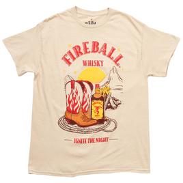Mens Fireball Ignite the Night Short Sleeve Graphic Tee