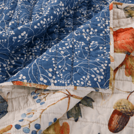 Greenland Home Fashions™ Willow Reversible Quilted Throw Blanket