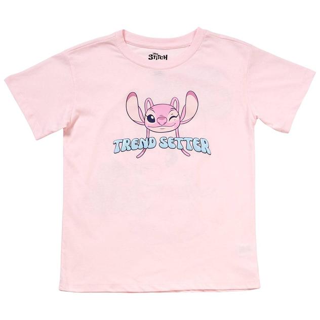 Girls (7-16) Disney Angel Glitter Trend Setter Tee