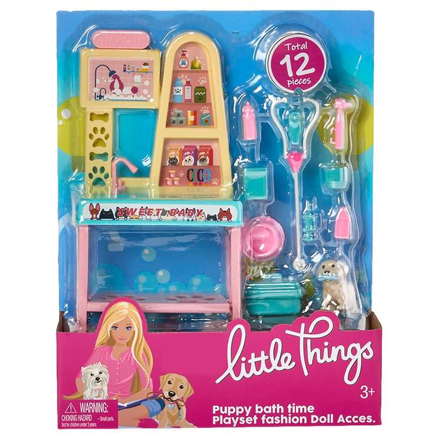 Little Things Puppy Bath Time Playset