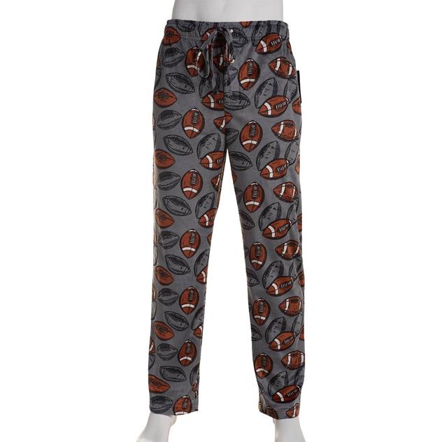Mens Preswick & Moore® Football Silky Pajama Pants