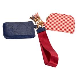 DS Fashion Americana Dual Pouch Wristlet