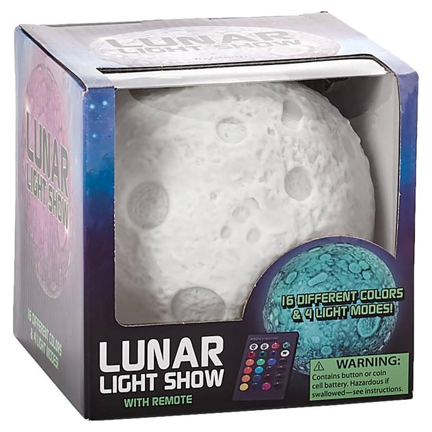 Toysmith Remote Control Moon Lunar Light Show